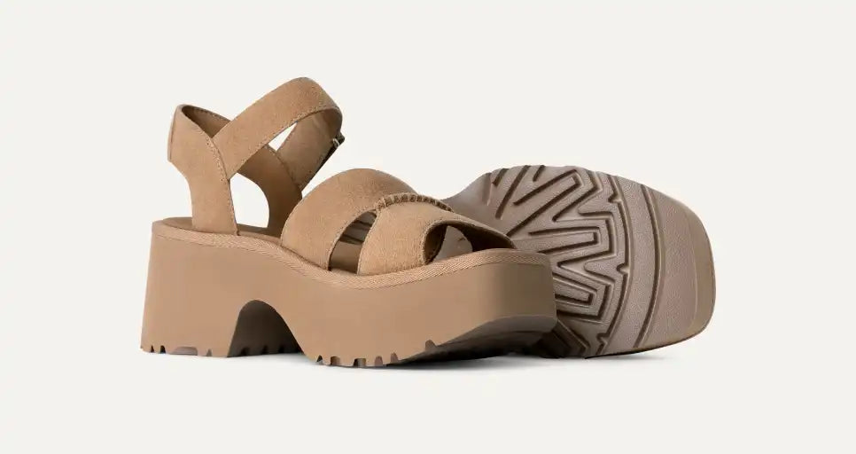 New Heights ankle strap mustard seed