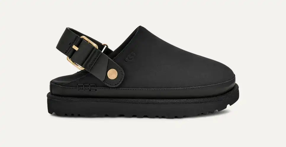 Goldenstar Villa Black Clog