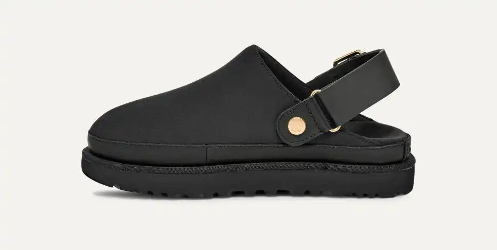 Goldenstar Villa Black Clog