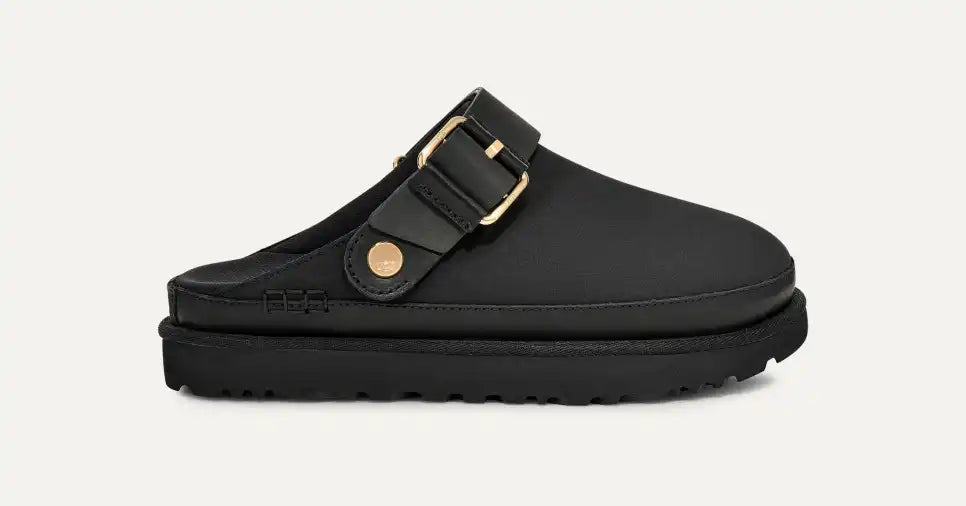 Goldenstar Villa Black Clog