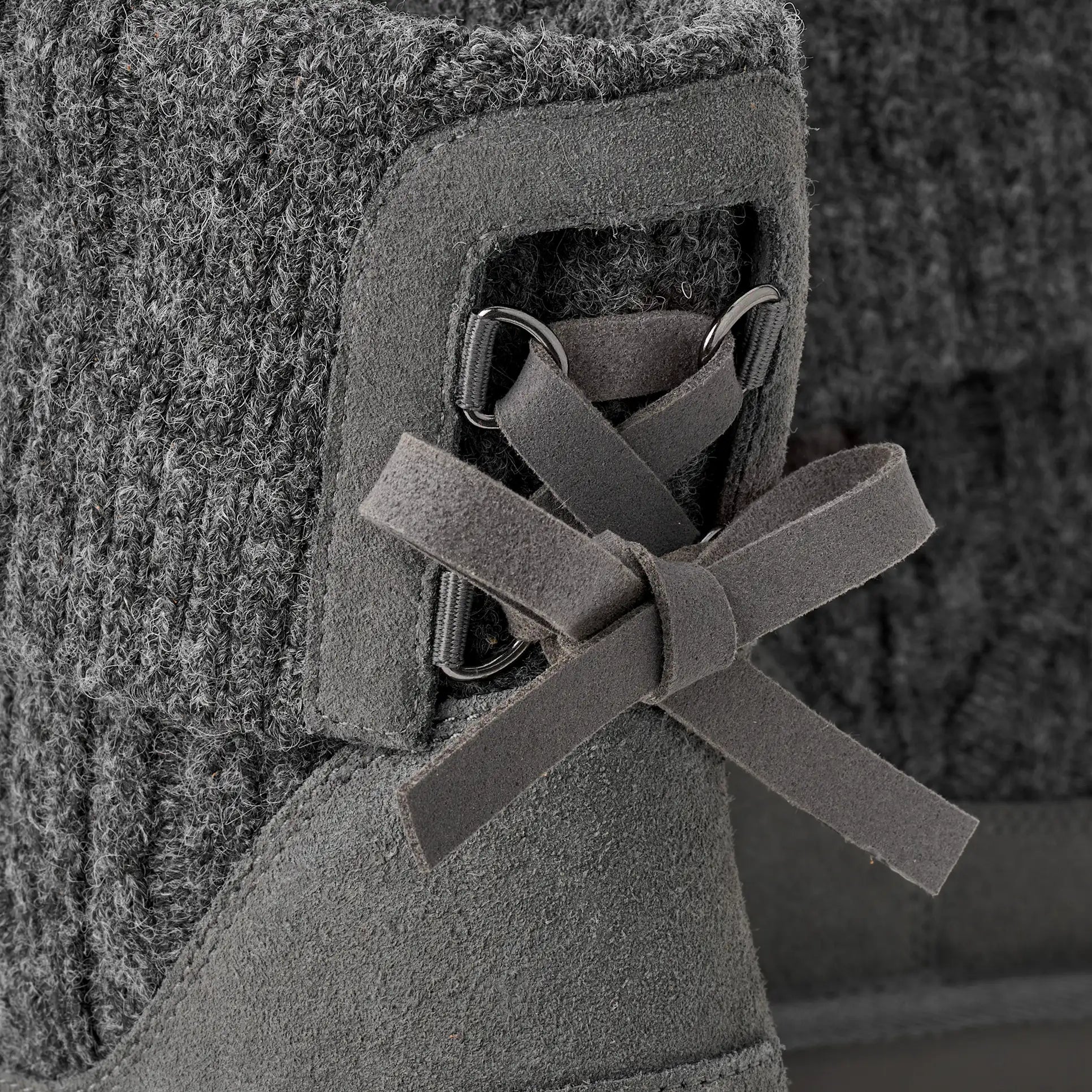 Mini Cabelle Knit Boot moon gray