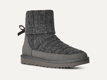 Mini Cabelle Knit Boot moon gray